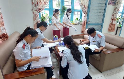 Đón đoàn kiểm tra An toàn thực phẩm ngày 16.10.2023